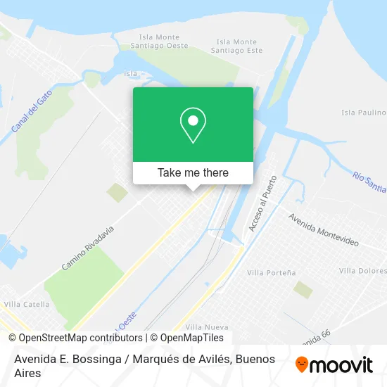 Mapa de Avenida E. Bossinga / Marqués de Avilés