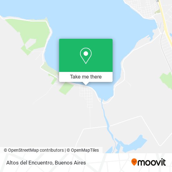 Altos del Encuentro map