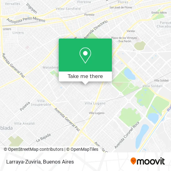 Larraya-Zuviría map