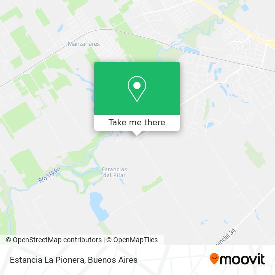 Mapa de Estancia La Pionera