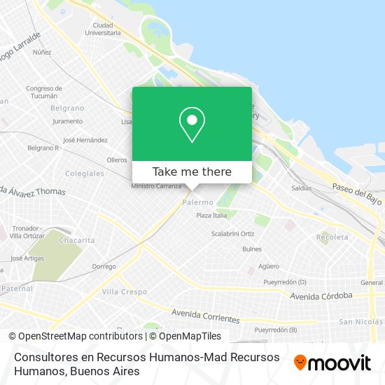 Consultores en Recursos Humanos-Mad Recursos Humanos map