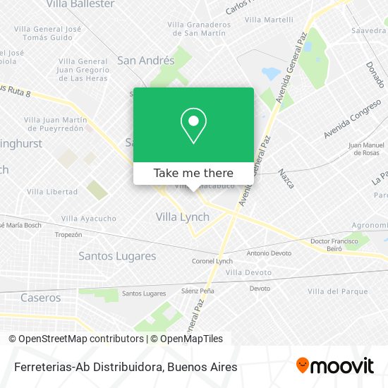 Ferreterias-Ab Distribuidora map