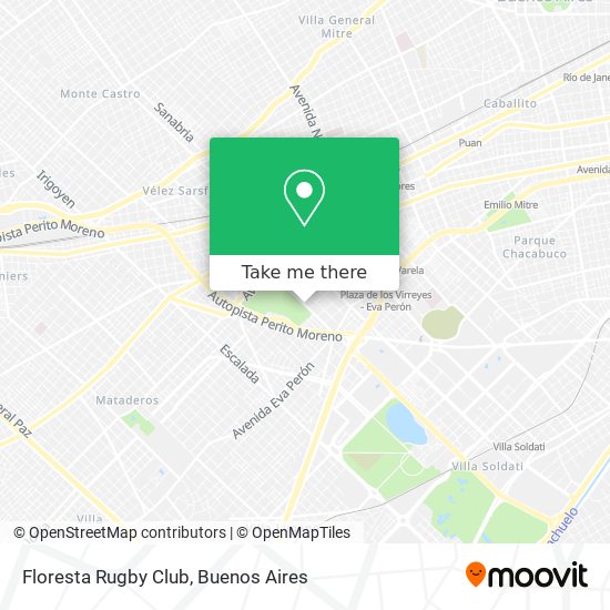 Floresta Rugby Club map