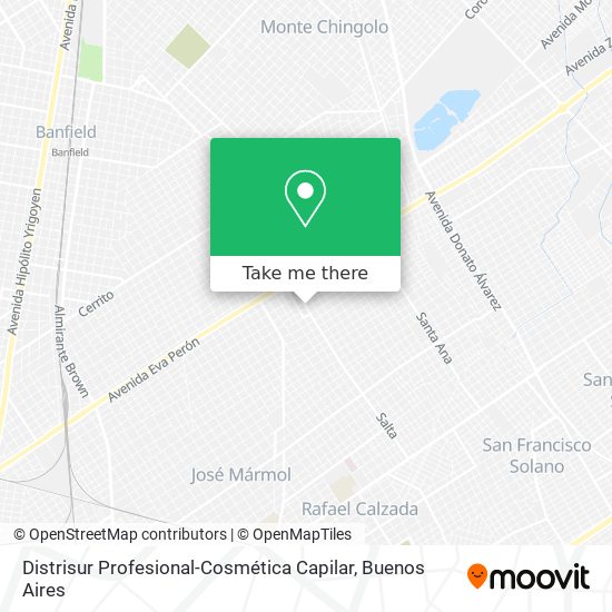 Distrisur Profesional-Cosmética Capilar map