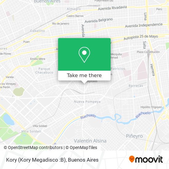 Kory (Kory Megadisco :B) map