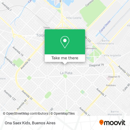 Ona Saex Kids map