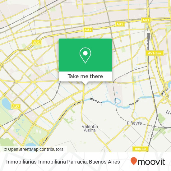 Mapa de Inmobiliarias-Inmobiliaria Parracia