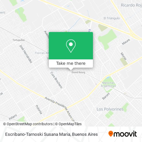 Escribano-Tarnoski Susana Maria map