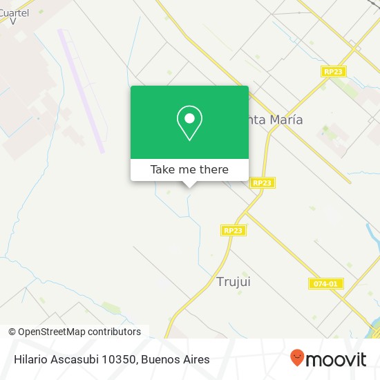 Hilario Ascasubi 10350 map