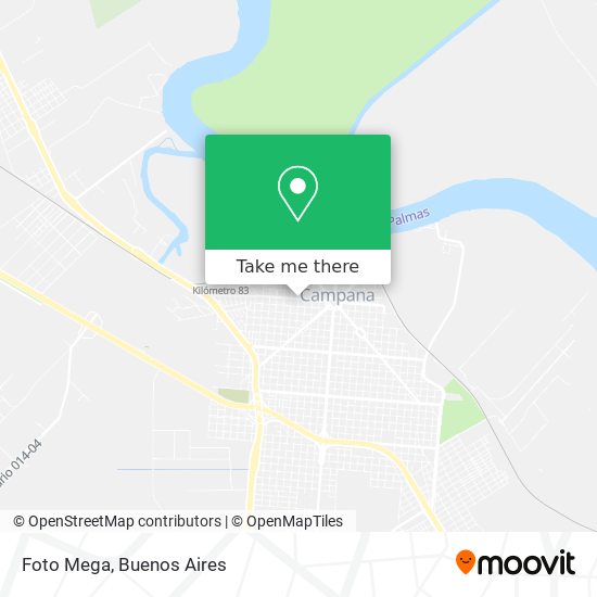 Mapa de Foto Mega