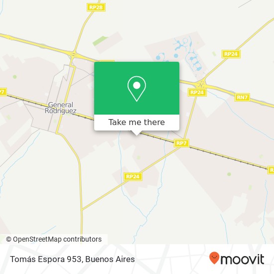 Tomás Espora 953 map