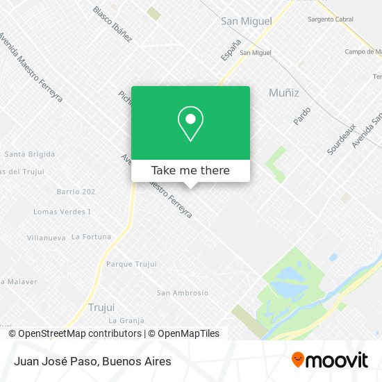 Juan José Paso map