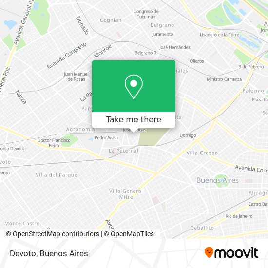 Devoto map