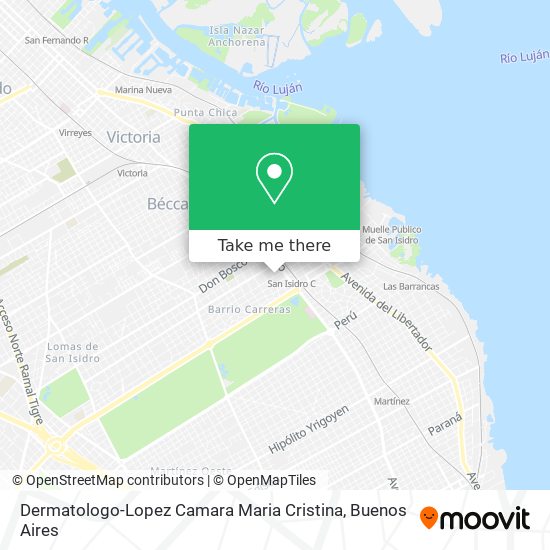 Dermatologo-Lopez Camara Maria Cristina map