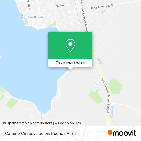 Camino Circunvalación map