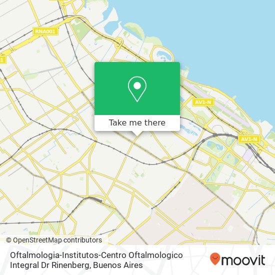 Oftalmologia-Institutos-Centro Oftalmologico Integral Dr Rinenberg map