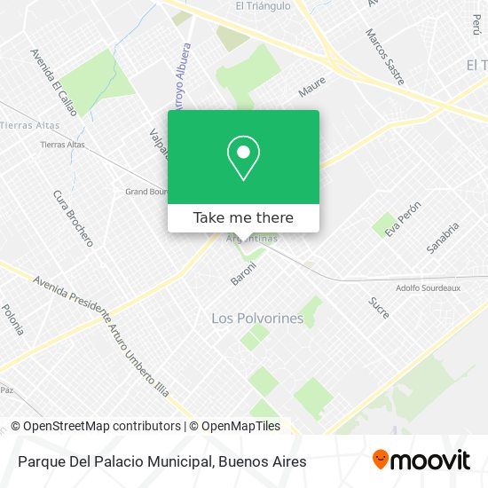 Parque Del Palacio Municipal map