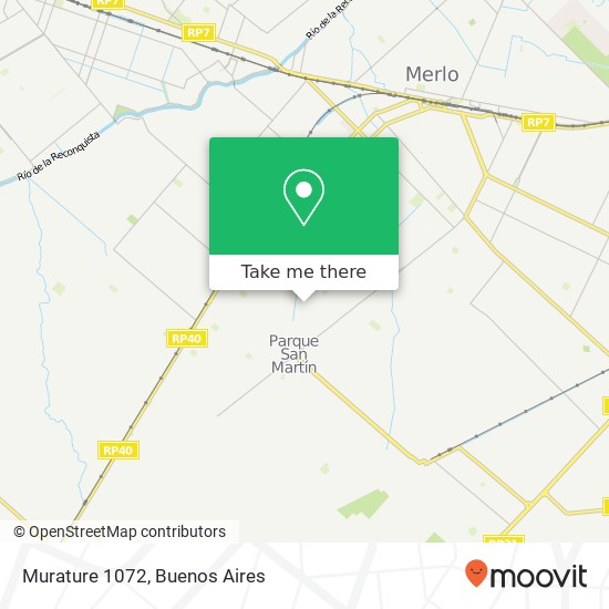 Murature 1072 map