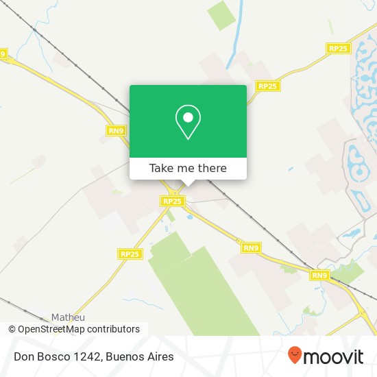 Don Bosco 1242 map