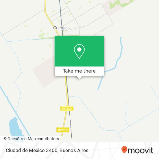 Mapa de Ciudad de México 3400