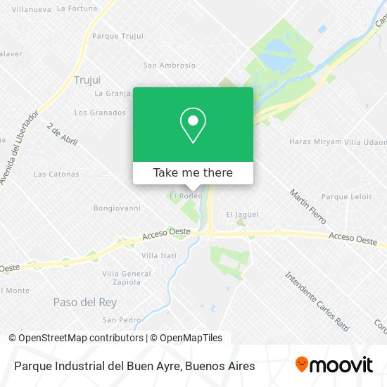 Parque Industrial del Buen Ayre map
