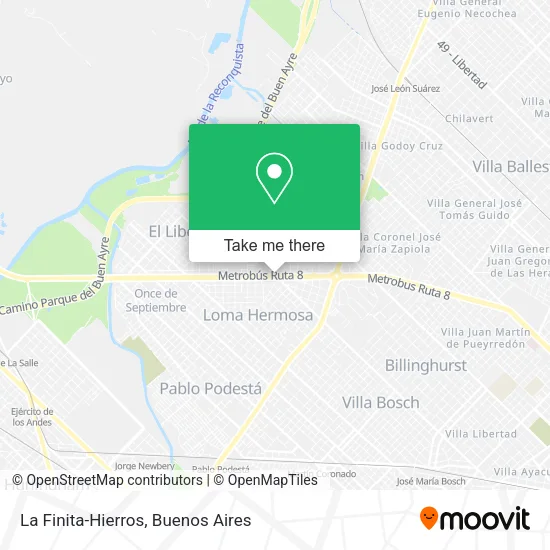 La Finita-Hierros map