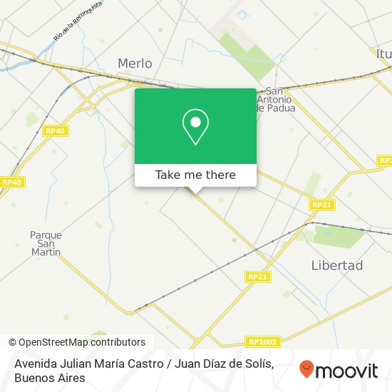 Mapa de Avenida Julian María Castro / Juan Díaz de Solís