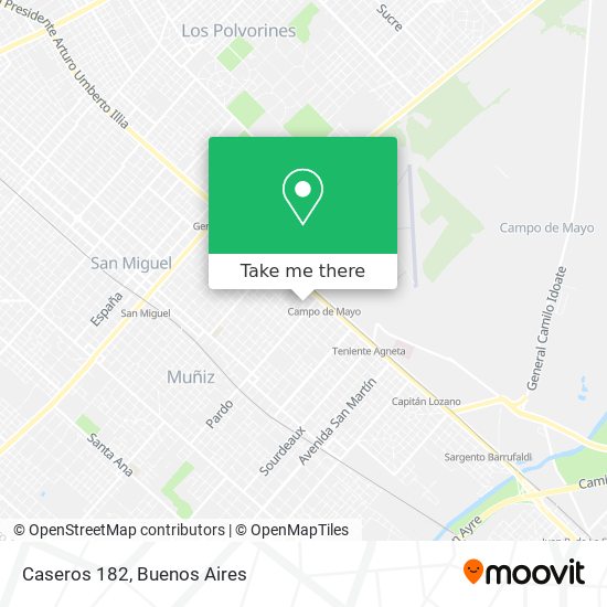 Caseros 182 map