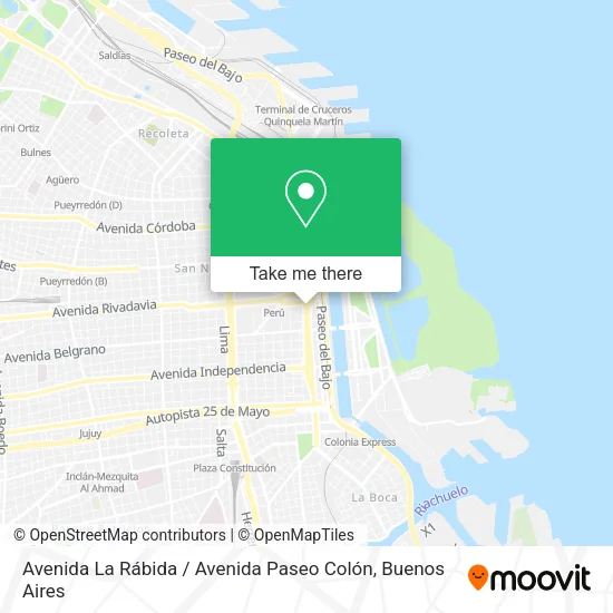 Avenida La Rábida / Avenida Paseo Colón map
