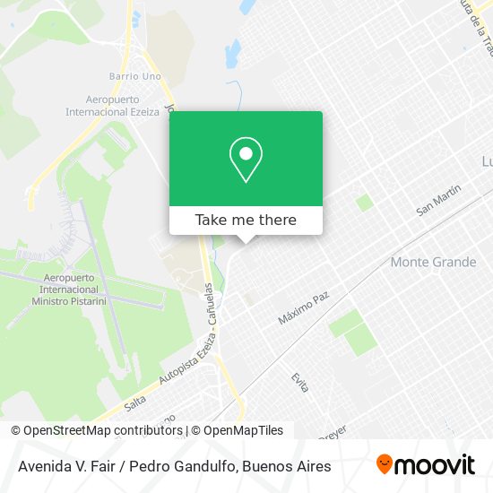 Avenida V. Fair / Pedro Gandulfo map