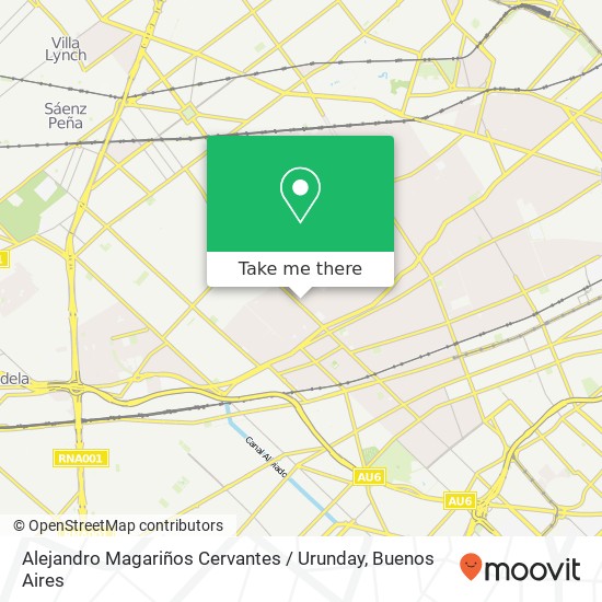 Mapa de Alejandro Magariños Cervantes / Urunday
