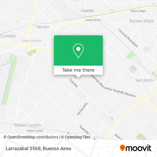 Larrazabal 3568 map