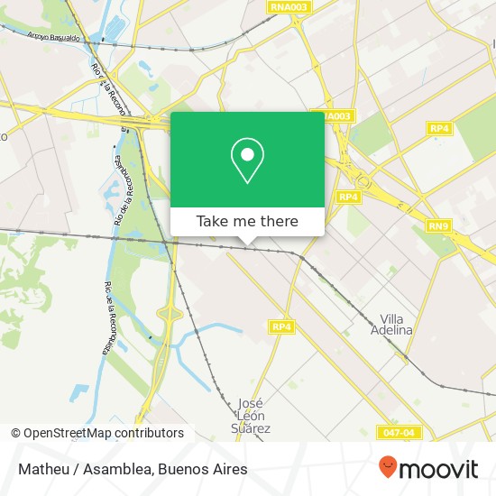 Mapa de Matheu / Asamblea