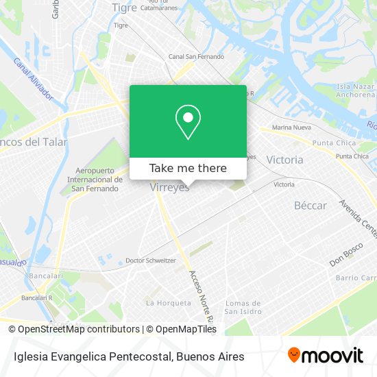 Iglesia Evangelica Pentecostal map