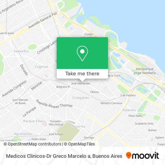 Mapa de Medicos Clinicos-Dr Greco Marcelo a