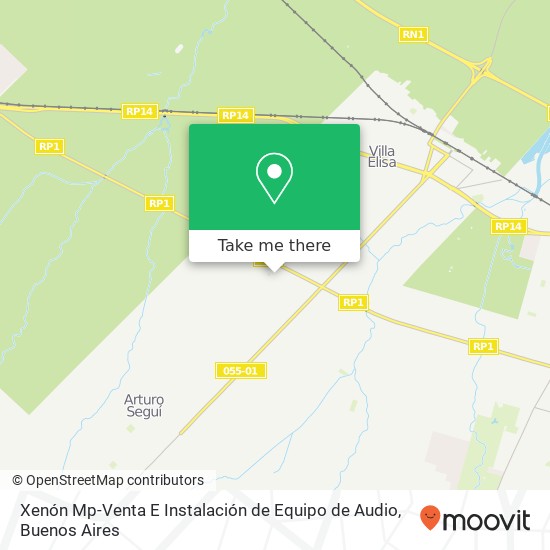 Mapa de Xenón Mp-Venta E Instalación de Equipo de Audio