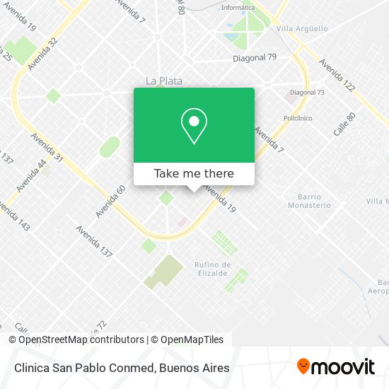 Clinica San Pablo Conmed map