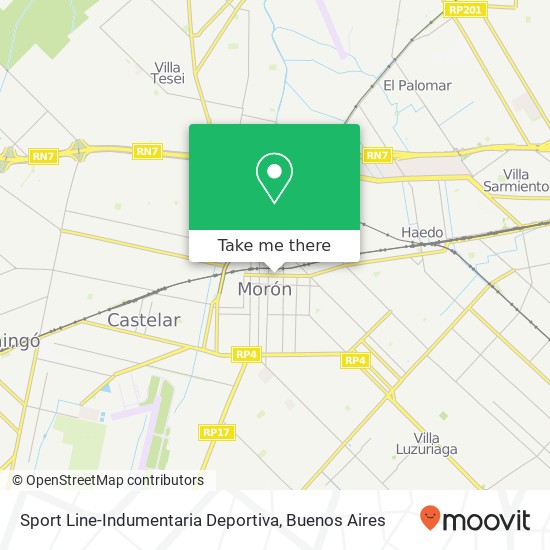 Sport Line-Indumentaria Deportiva map