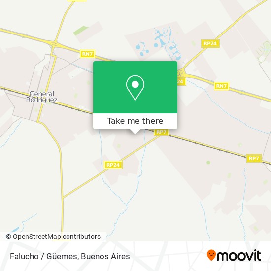 Falucho / Güemes map