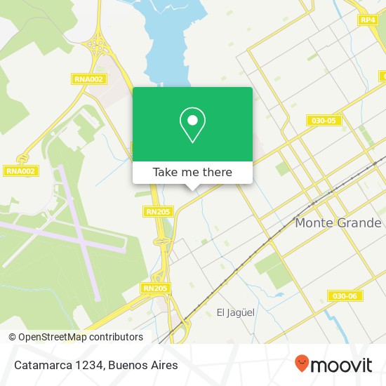 Catamarca 1234 map