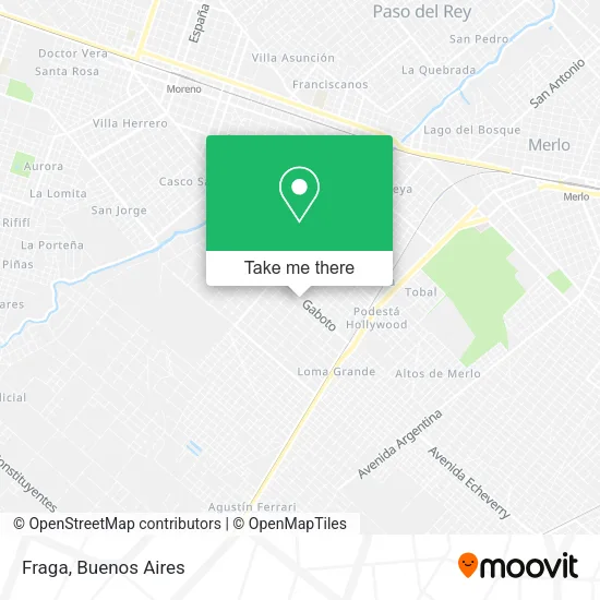 Mapa de Fraga