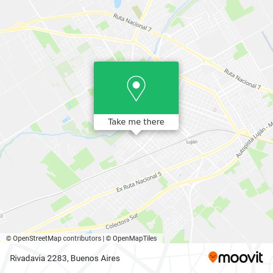 Rivadavia 2283 map