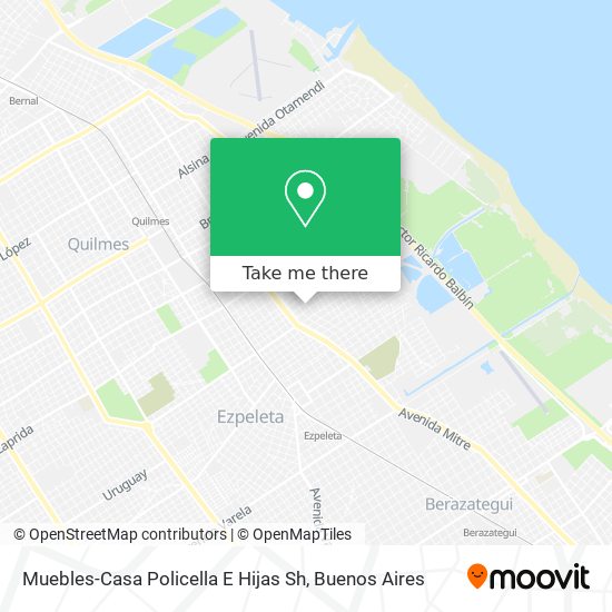 Muebles-Casa Policella E Hijas Sh map