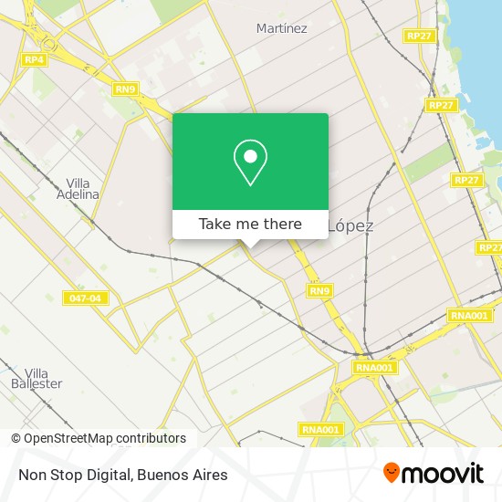 Non Stop Digital map