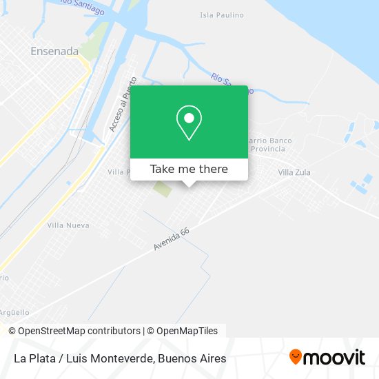 Mapa de La Plata / Luis Monteverde