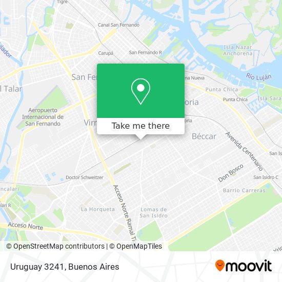 Mapa de Uruguay 3241