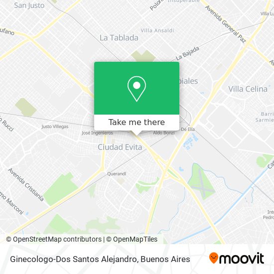 Ginecologo-Dos Santos Alejandro map