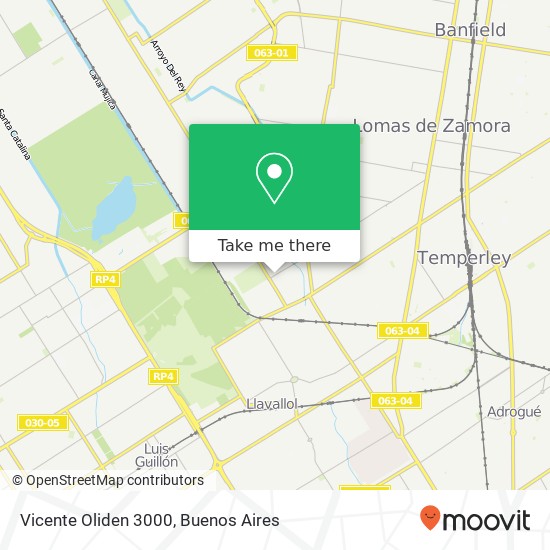 Vicente Oliden 3000 map