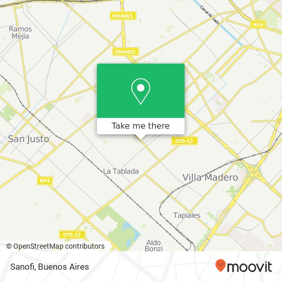 Sanofi map