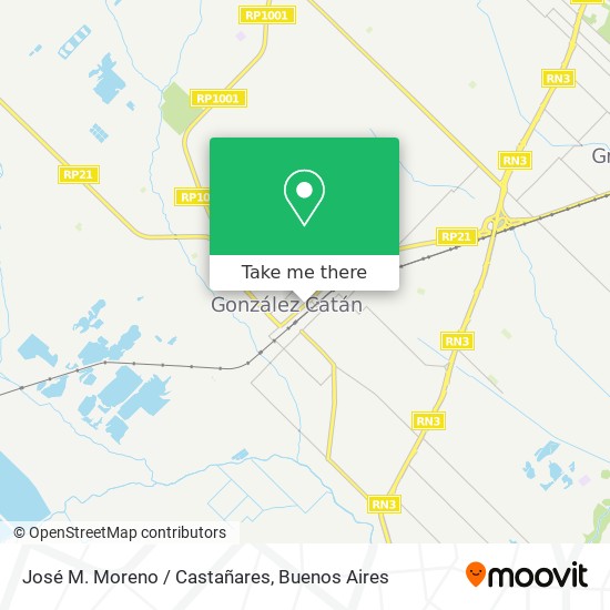 José M. Moreno / Castañares map
